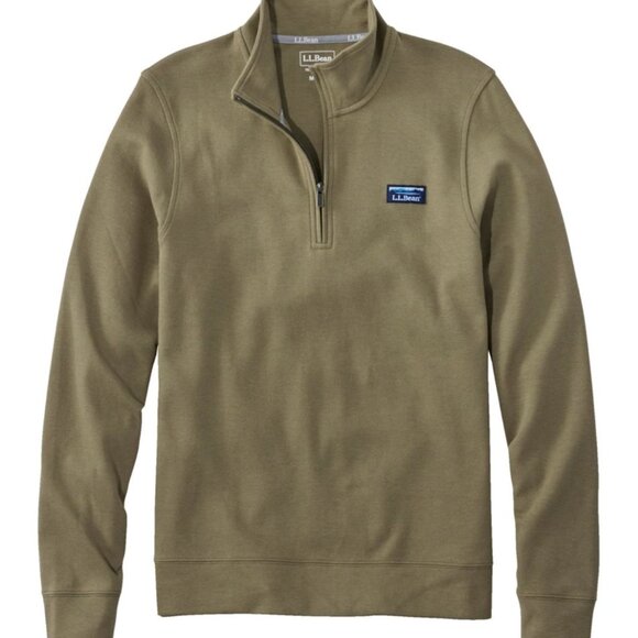 L.L. Bean Other - L.L. Bean Men's Comfort Stretch Performance® Piqué, Quarter-Zip Pullover, Medium